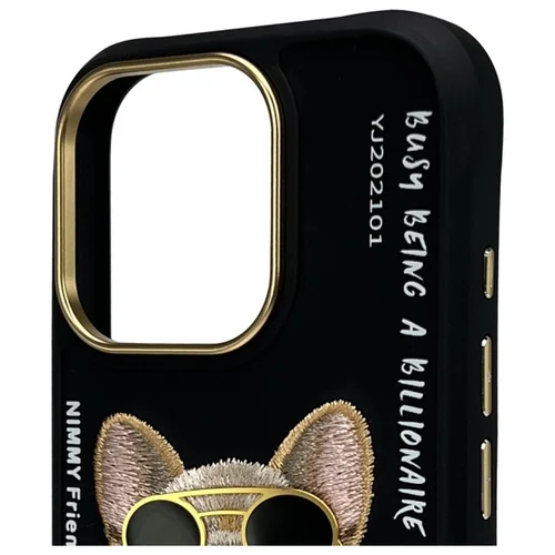 NIMMY AČIŪ ŠUNS AKINIAMS dėklas iPhone 16 Pro Max, juodas image 3