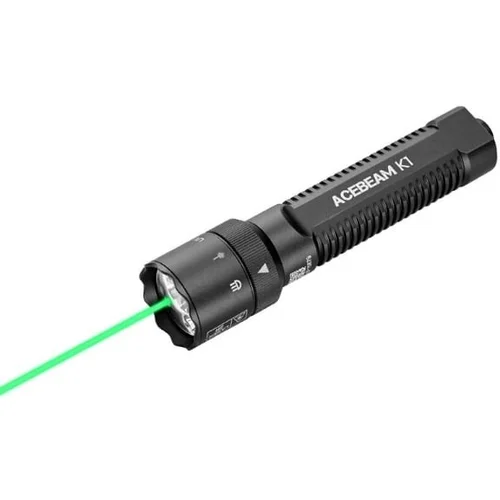 ACEBEAM K1 juodas rankinis žibintas image 2