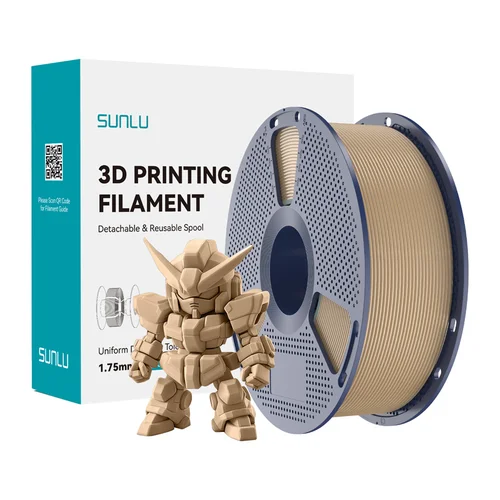 SUNLU PLA+ 2.0 Ąžuolo spalvos 3D filamentas image 2