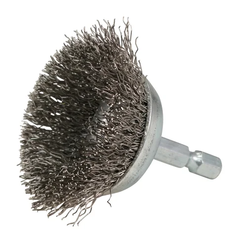 Makita D-76554 Taurės formos vielinis šepetys, 28 mm image 2