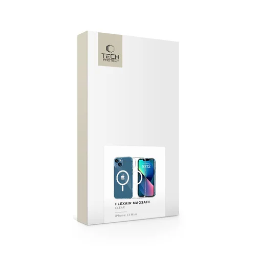Tech-Protect FlexAir MagSafe dėklas iPhone 13 Mini, skaidrus image 3