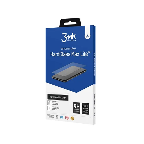 3mk HardGlass Max Lite juodas apsauginis stiklas Xiaomi Redmi Note 13 5G image 2