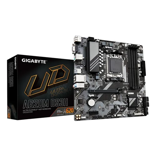 GIGABYTE A620M DS3H AM5 DDR5 micro ATX motininė plokštė image 1