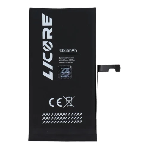 LICORE iPhone 15 Plus baterija 4383 mAh image 1