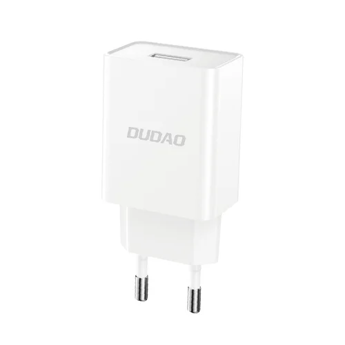 Dudao A4EU 2,1 A baltas įkroviklis su micro USB laidu image 1