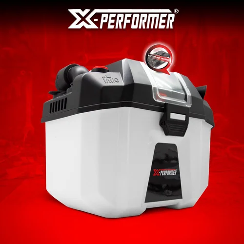 X-PERFORMER XPVC20LIBL-10L akumuliatorinis šlapio ir sauso valymo dulkių siurblys image 3