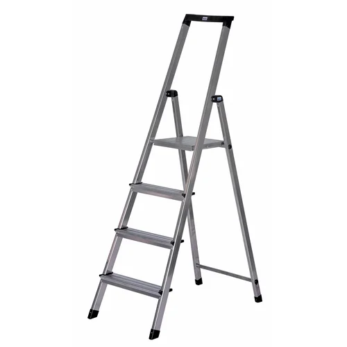 KRAUSE SOLIDY laisvai pastatomos kopėčios, 4 laipteliai image 1
