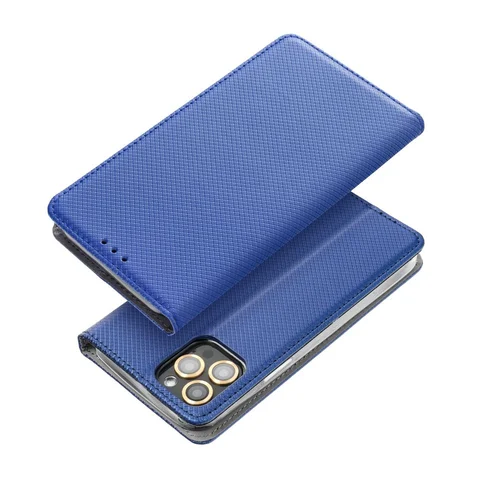 SMART CASE knyginis dėklas iPhone 15 Pro, mėlynas image 3