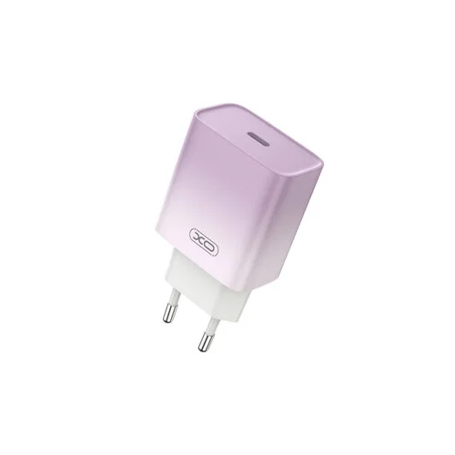 XO CE18 30 W USB-C įkroviklis, purpurinis image 1