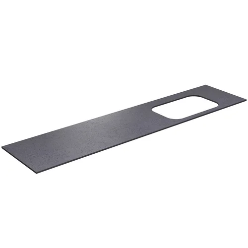 Kamė MOVADO HPL stalviršis 200 cm, balta matinė image 1
