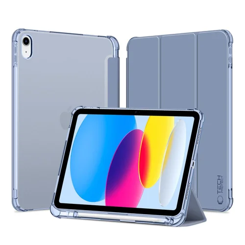 Tech-Protect SC Pen dėklas iPad 10 (2022), mėlynas ir skaidrus image 1