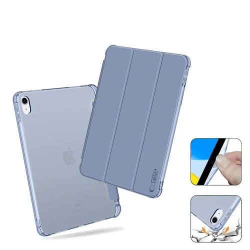 Tech-Protect SC Pen dėklas iPad 10 (2022), mėlynas ir skaidrus image 3