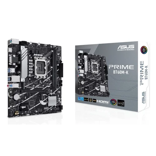 ASUS PRIME B760M-K LGA 1700 DDR5 micro ATX image 1
