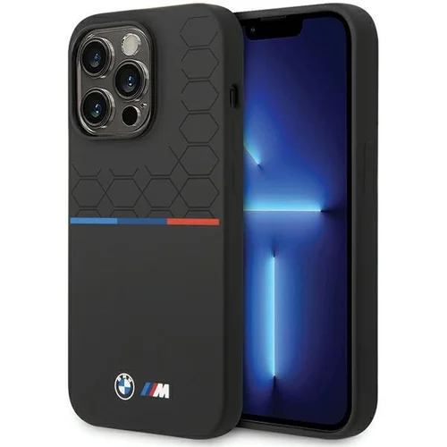BMW Silikono Rašto dėklas iPhone 15 Pro Max, juodas image 1