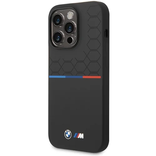 BMW Silikono Rašto dėklas iPhone 15 Pro Max, juodas image 2