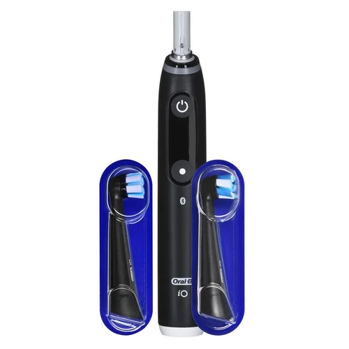 Oral-B iO Serija 6 juodas rotacinis dantų šepetėlis image 2