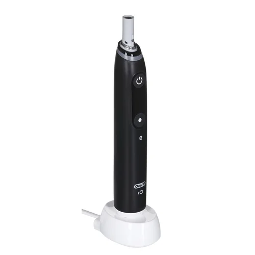 Oral-B iO Serija 6 juodas rotacinis dantų šepetėlis image 3