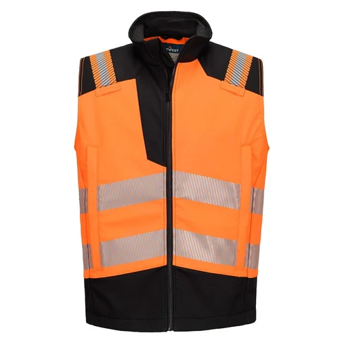 PORTWEST FR719 Softshell liemenė XXXL Orange/Black image 3
