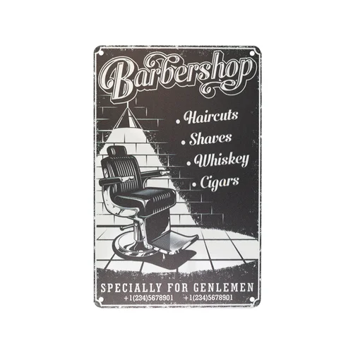 Dekoratyvinė iškaba Barber B053 image 1