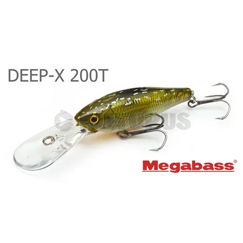 Megabass DEEP-X 200T vobleris 72 mm M END MAX image 2