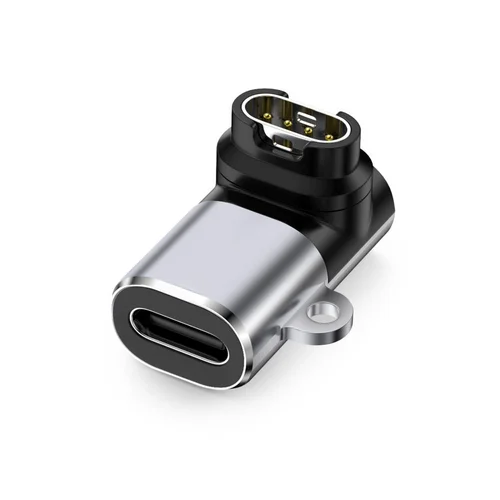 Tech-Protect UltraBoost USB-C adapteris Garmin laikrodžiui, pilkas image 3