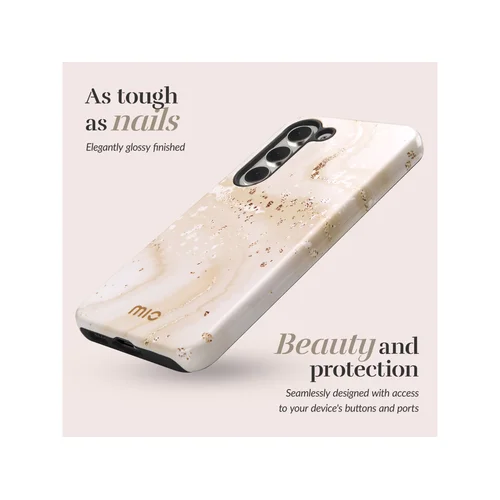 MIO Gold Marble MagSafe dėklas Samsung S24 5G image 3