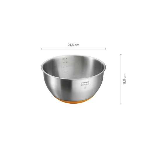 FF nerūdijančio plieno dubuo 2,5L image 2
