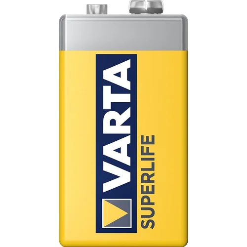 Varta Superlife 9V cinko-anglies baterija image 2