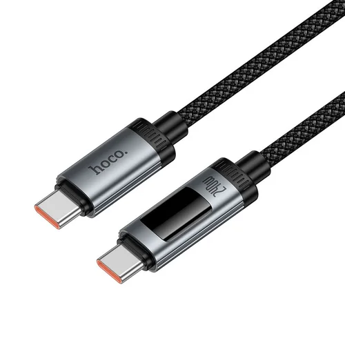 Hoco U148 USB-A–USB-C kabelis 1,2 m, juodas image 3