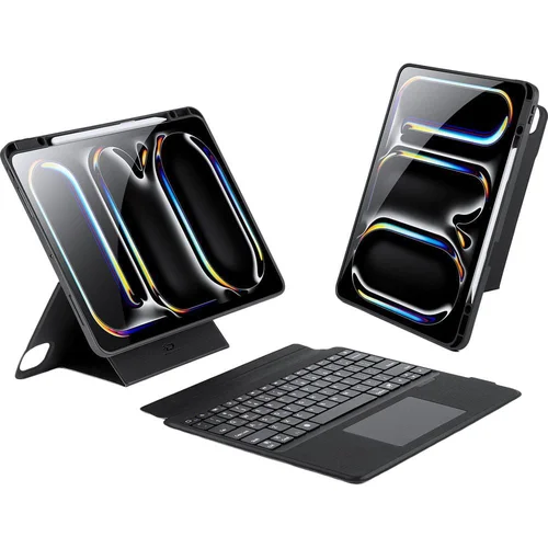 DUX DUCIS DK dėklas-klaviatūra iPad Pro 13 (2024), juodas image 1