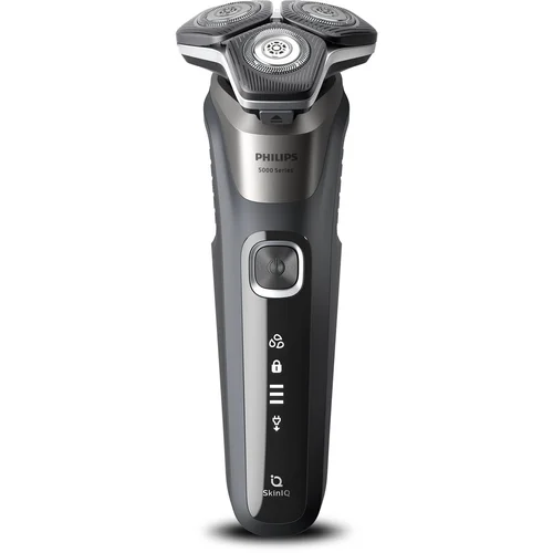 Philips Series 5000 S5887/50 pilkas šlapio ir sauso skutimo skustuvas image 2