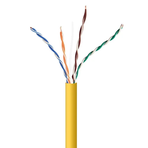 Gembird UPC-5004E-SOL-Y Cat5e kabelis 305 m, geltonas image 1