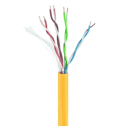Gembird UPC-5004E-SOL-Y Cat5e kabelis 305 m, geltonas image 2
