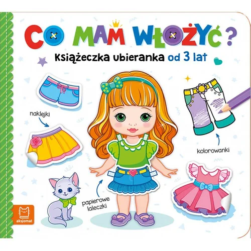 Ką turėčiau apsirengti? KS0599 knyga su lipdukais, 3 metų vaikams image 1