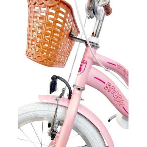 Snapp Bike Vintage 16″ rožinis vaikiškas dviratis image 2
