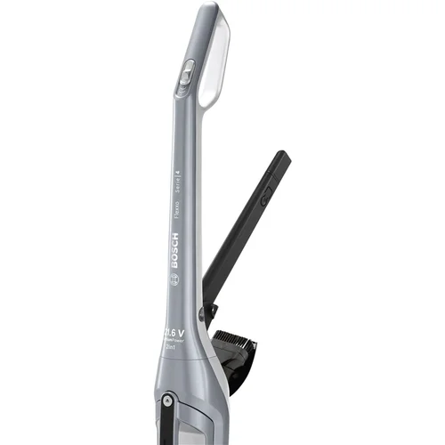 Bosch Serija 4 Flexxo BCH3P210 belaidis dulkių siurblys, 21.6 V, 2-in-1, sidabrinės spalvos image 3