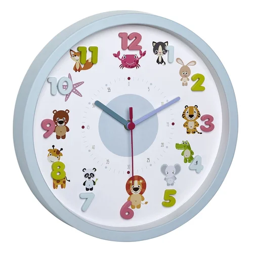 TFA LITTLE ANIMALS 60-3051-14 sieninis laikrodis image 1