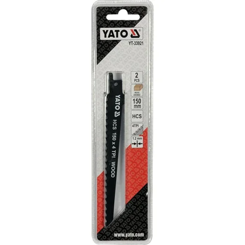 YATO YT-33921 HCS 150 mm pjūkliukai medžiui, 2 vnt. image 2
