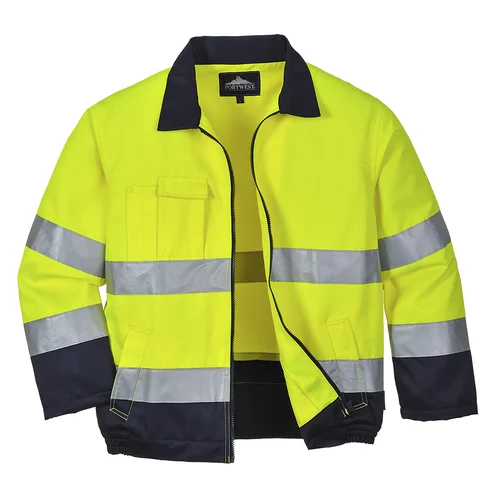 Portwest TX70 Gero matomumo striukė, M, Yellow/Navy image 2