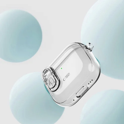 Tech-Protect Slim Hook dėklas AirPods 4, skaidrus image 2