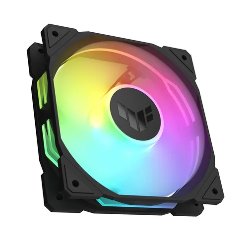 ASUS TUF Gaming TR120 ARGB 120 mm atvirkštinis ventiliatorius, juodas image 1