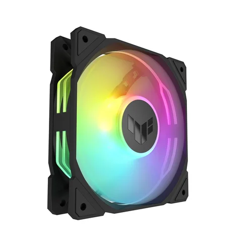 ASUS TUF Gaming TR120 ARGB 120 mm atvirkštinis ventiliatorius, juodas image 2
