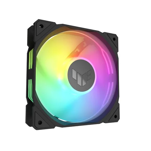 ASUS TUF Gaming TR120 ARGB 120 mm atvirkštinis ventiliatorius, juodas image 3