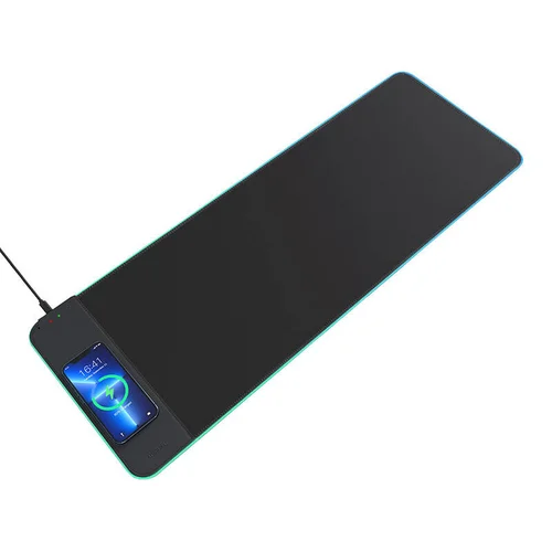 Choetech T543-F-ACBK pelės kilimėlis, 15 W, juodas image 2