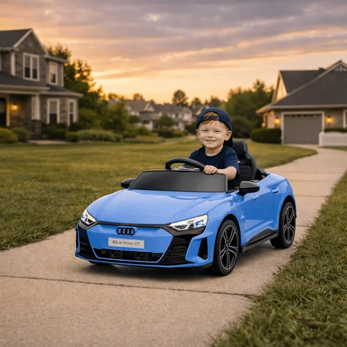 Vaikiškas elektromobilis HATIS Audi RS e-tron GT, mėlynas image 2
