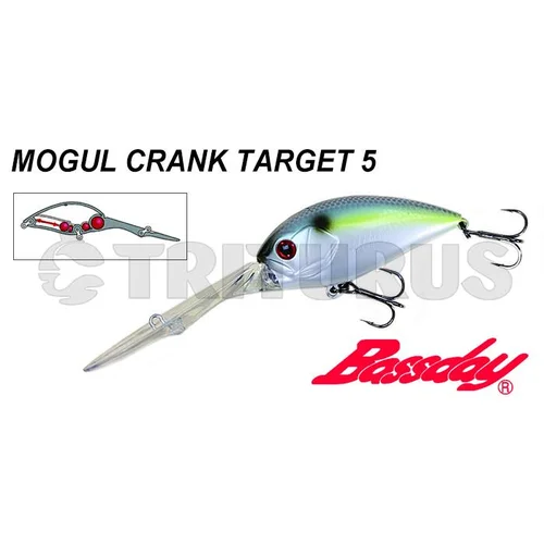 Bassday Mogul Crank Target 3 vobleris P-50, 57 mm, 16 g image 3