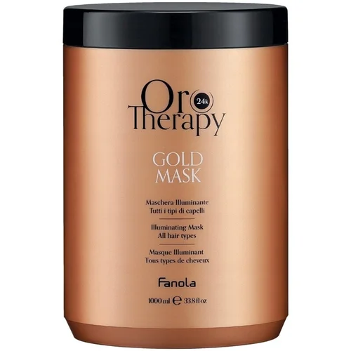 FANOLA ORO THERAPY Gold Mask plaukų kaukė 300 ml image 3