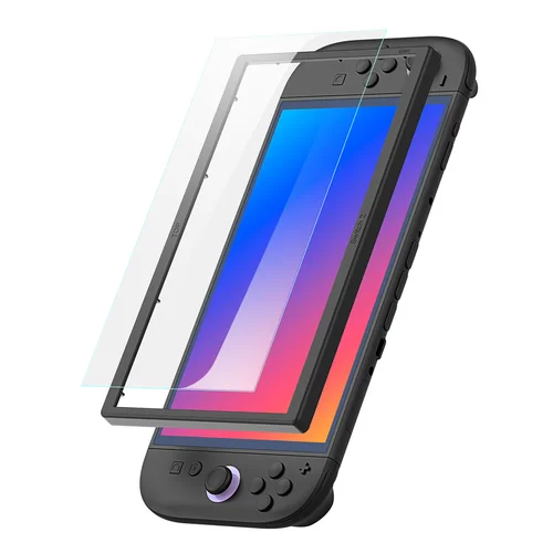 Dux Ducis HD grūdintas stiklas Nintendo Switch 2 su rėmu image 1