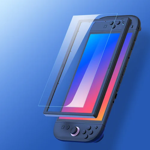 Dux Ducis HD grūdintas stiklas Nintendo Switch 2 su rėmu image 3