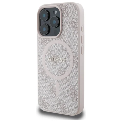 GUESS GUHMP16XG4GFRP dėklas iPhone 16 Pro Max, rožinis image 2